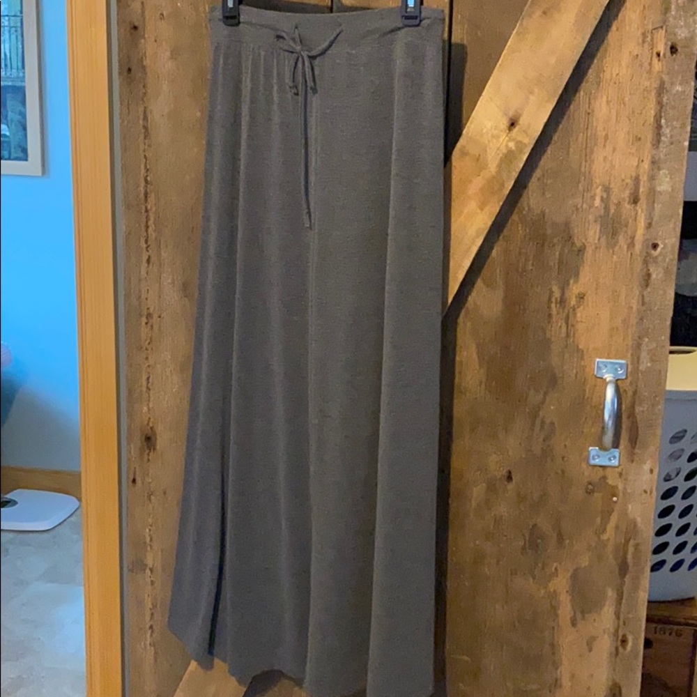 Maurices S grey maxi skirt